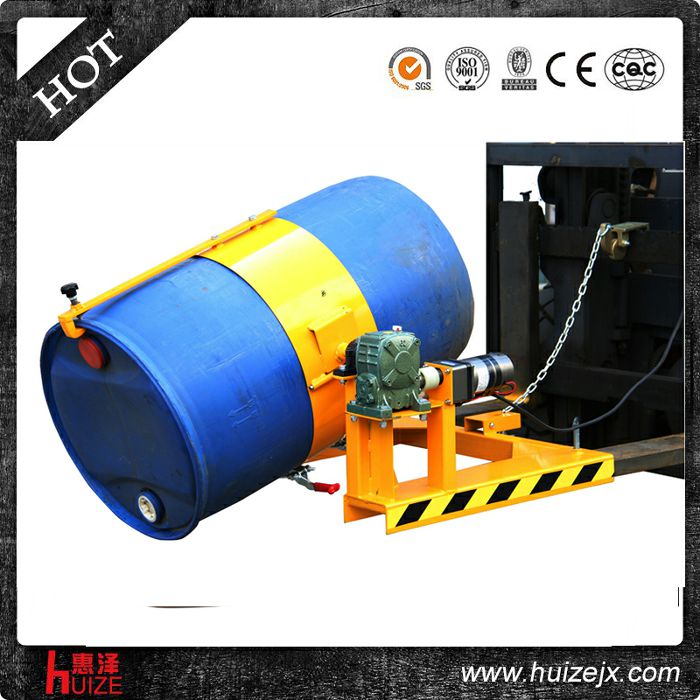 叉車專用倒桶機(jī)具（塑鐵桶，電翻轉(zhuǎn)）