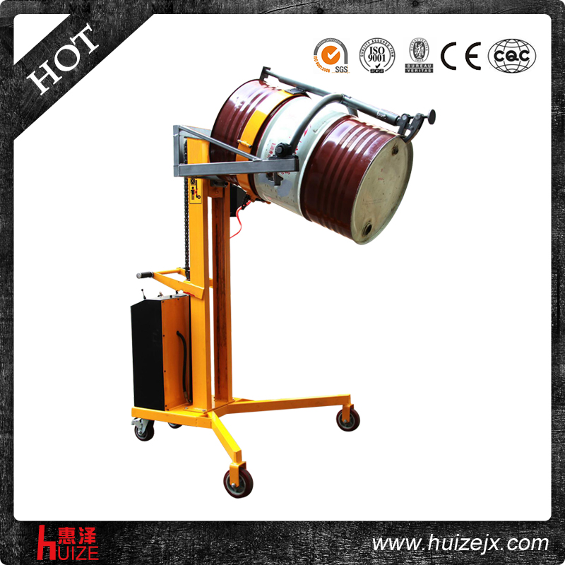半電動(dòng)油桶車（直角腿，夾鐵桶翻轉(zhuǎn)）
