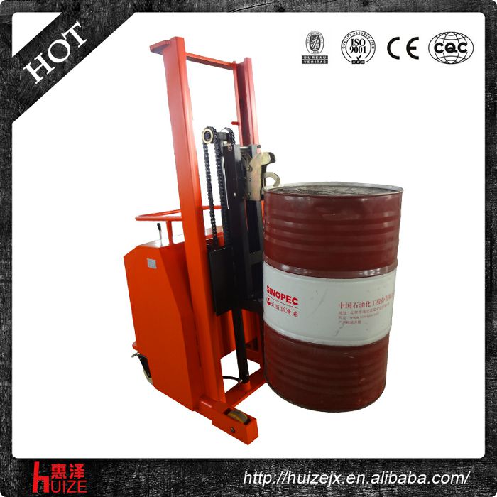 半電動(dòng)配重油桶車（無底腿，只堆垛，不翻轉(zhuǎn)）3